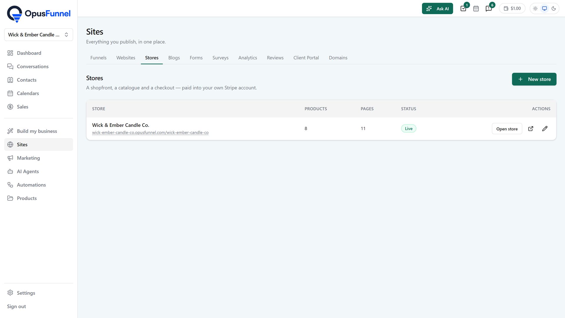 Sites › Stores